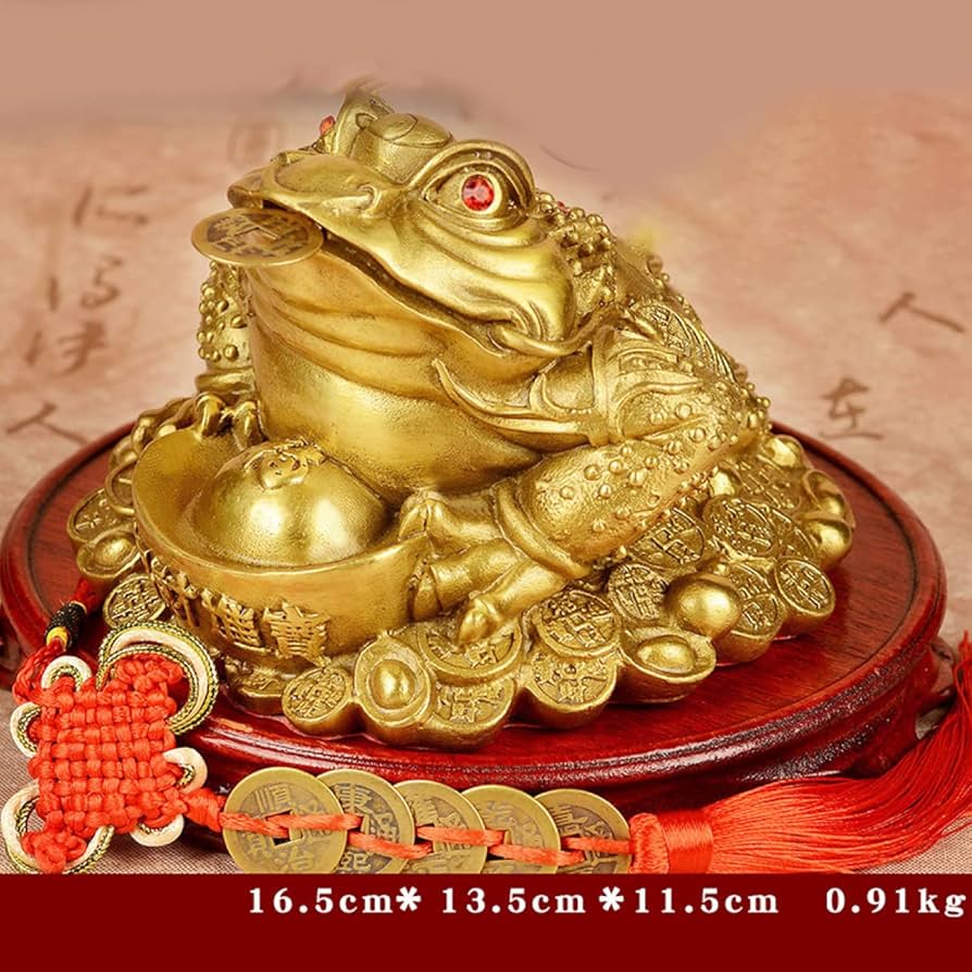 Amazon.co.jp: [dhiuebc] お金のカエル 銭蛙 三本脚の蛙 商売